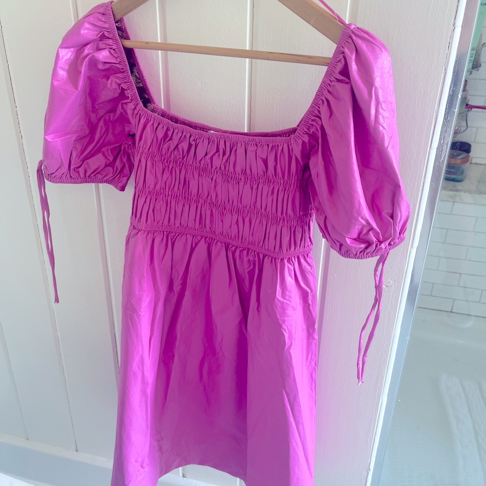 preppy pink dress